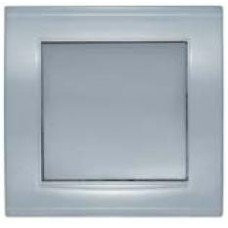 Выключатель 1кп. серебро Бриллиант СП, 10А, 220В (7949612)