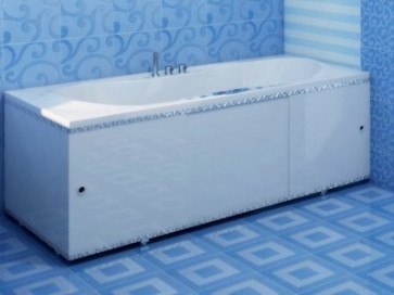 Экран для ванны ПРЕМИУМ А (алюм. профиль) 1,7 белый