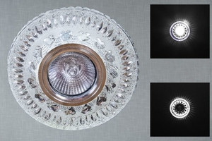 00499-9,0-001CNB MR16+LED3W CL светильник точ, Reluce