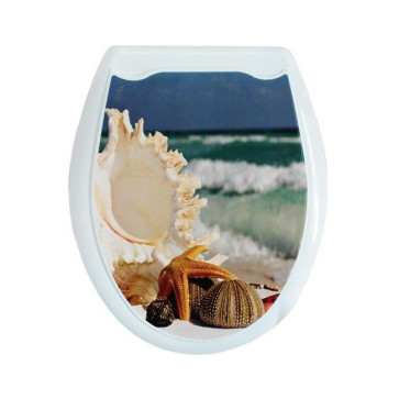 Сиденье д/унитаза жесткое ОКЕАН "Берег"
