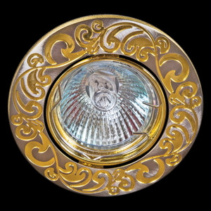 05190-9.0-001AK MR16 SN+GD светильник точ. Reluce