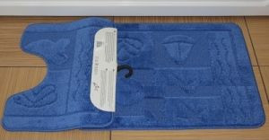 Набор ковриков для ванны 2шт ZALEL 55*90 голубой