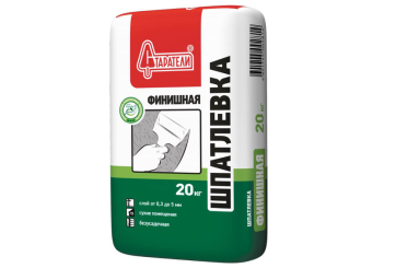 Шпатлевка финишная гипсовая 20 кг Старатели