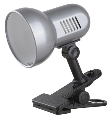 Светильник Camelion H-035 прищепка, серебро 220V 60W Е27