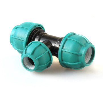 Тройник ПЭ переходной 40х25х40 (обж. ) POELSAN GREEN