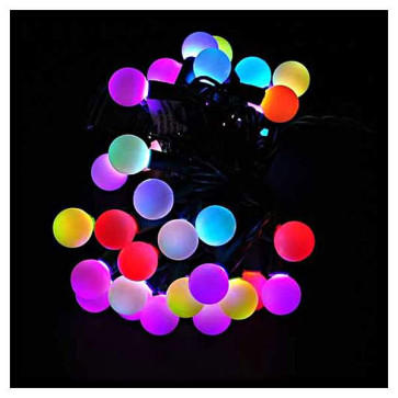 Гирлянда Космос КОС GIR30LEDВigBALL RGB Шарики 30 LED разноцвет, 4,4м 8 режимов