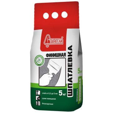Шпатлевка финишная гипсовая 5 кг Старатели