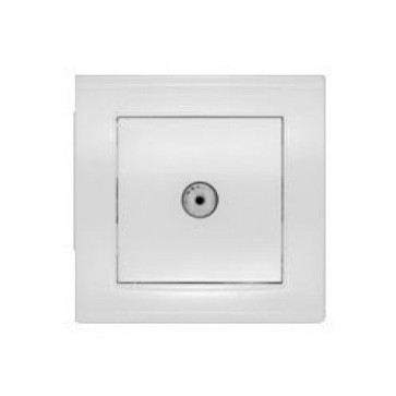 Розетка TV бел. Бриллиант СП, 16А, 220В (7947571) 