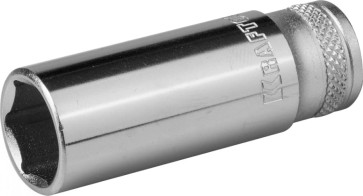 Головка торцевая 13 мм, удлиненная, 1/4", CrV, FLANK, хромосатинированная Kraftol "INDUSTRIE QUALIT