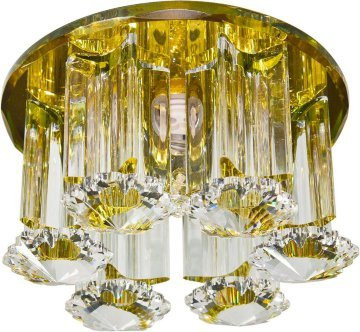 Светильник 1526 желтый., хром JCD9 35W G9 Feron