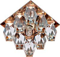 Светильник JD119 прозрн., желтый JCD9 35W G9 Feron