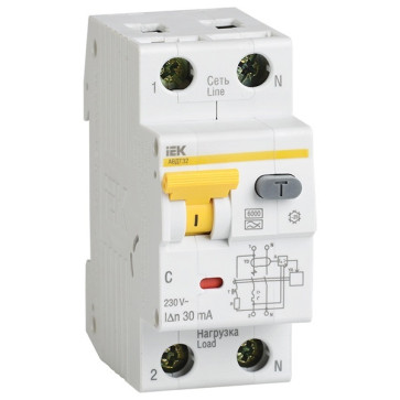 Диф. автомат ИЭК АВДТ32 С40 30mA 