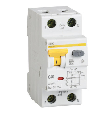 Диф. автомат ИЭК АВДТ32 С40 100mA 