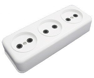 Колодка для удлинителя 3-я "Бт" Минск 16А РА 16-244