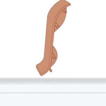 Соединитель окраш. в цвет текс. 060 "Т-Пласт"