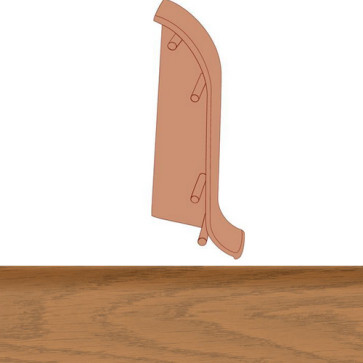 Заглушка правая окраш. в цвет текс. 062.4116"Т-Пласт"