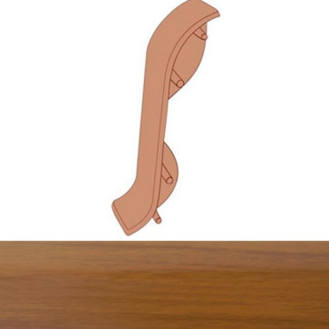 Соединитель окраш. 025.0126 "Т-Пласт"