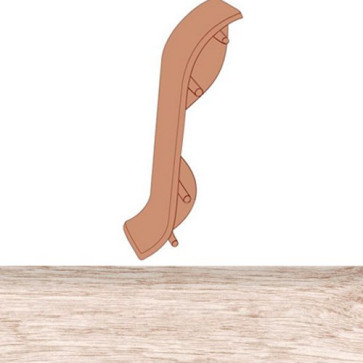 Соединитель окраш. в цвет текс. 077.4126 "Т-Пласт"