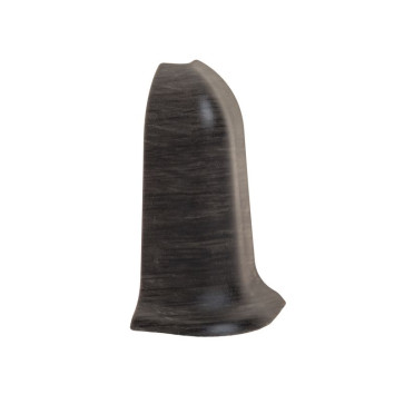 Наружный угол 58 мм Дуб черненый