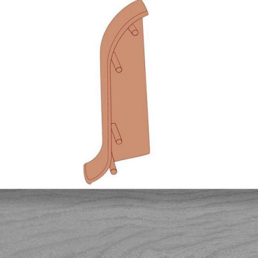 Заглушка левая в цвет текс. 036.0115 "Т-Пласт"