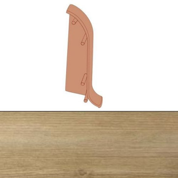 Заглушка правая окраш. в цвет текс. 07 "Т-Пласт"