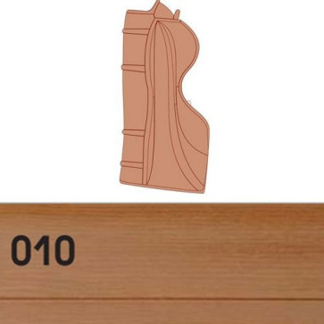 Внутренний угол окраш. в цвет текс. 010.0121 "Т-Пласт"