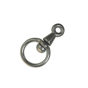Кольцо с вертлюком 6мм