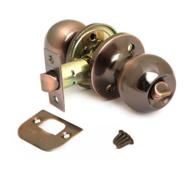 Ручка ШАРИК фиксатор медь AC BK