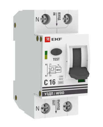  Автомат АВДТ-63 16А/30мА С 6кА эл-мех EKF 