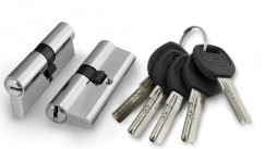 Механизм цилиндровый Z400/90 мм (40+10+40) CP хром