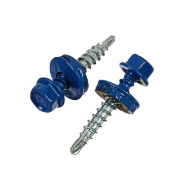 Саморез кров. RR-35 4,8*35 мм синий