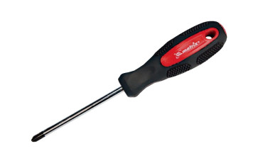 Отвертка Ph1 х 100 мм, CrV, Anti-Slip двухкомп. рукоятка MATRIX