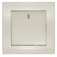 Выключатель 1кл. прох. бел. Бриллиант СП, 10А, 220В (7947373) 