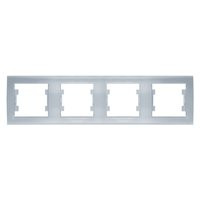 Рамка 4-х местная гор. серебро Бриллиант (7949759) 