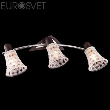 Светильник СПОТ 20032/3 хром/венге