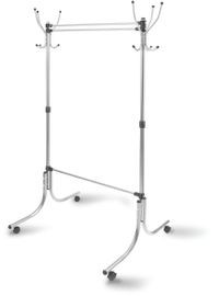 Вешалка гардеробная ВГ90-6/МС "НИКА" серый