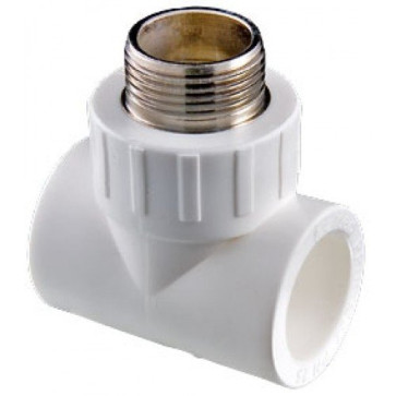 Тройник комб. штуцер 32 х1 х 32 РР-R PRO AQUA