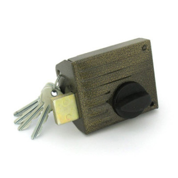 Замок накладной Зенит ЗН1-2,1 бронза 