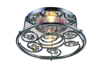 Светильник NovoTech Gemma хром прозр.