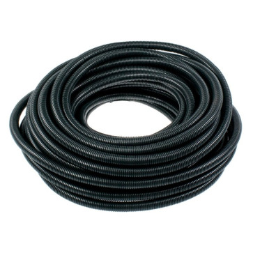 Гофра шланг 32мм ПНД с зондом, строительная (HF) черная