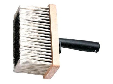 Кисть-макловица, 140 х 52 мм, искусственная щетина, деревянный корпус, пластмассовая ручка// MTX