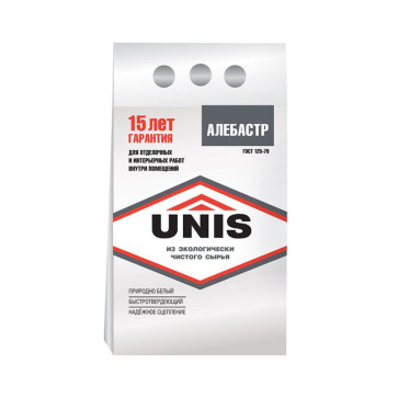 Алебастр 5кг Юнис