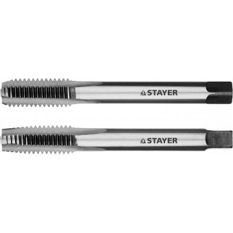 Комплект метчиков STAYER"MASTER", сталь 9ХС, М10х1,0 мм, 2 шт