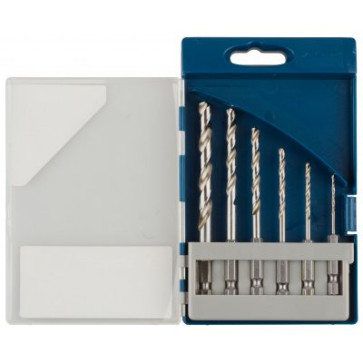 Набор сверл по металлу 6 ш, ЗУБР "ЭКСПЕРТ Р6М5
