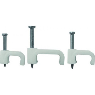 Крепление для провода № 6 плоское (50 шт)