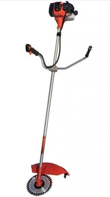 Триммер бензин. Рысь БТР-52 ПРОМО 2,3 л.с ремень,нож 3луча,1,9кВт