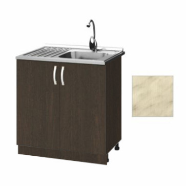  Тумба 80ЛДСП "Белый мрамор"