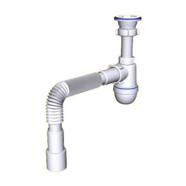 Сифон 1 1/2*40 Ani с гофрой 40*40*50 С0115