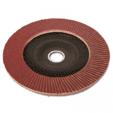 Круг лепестковый торцевой КЛТ-1, зернистость P 120(10Н), 125 х 22,2 мм, "БАЗ" Россия