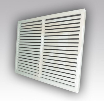 Решетка радиаторная белая 0.6*1.2